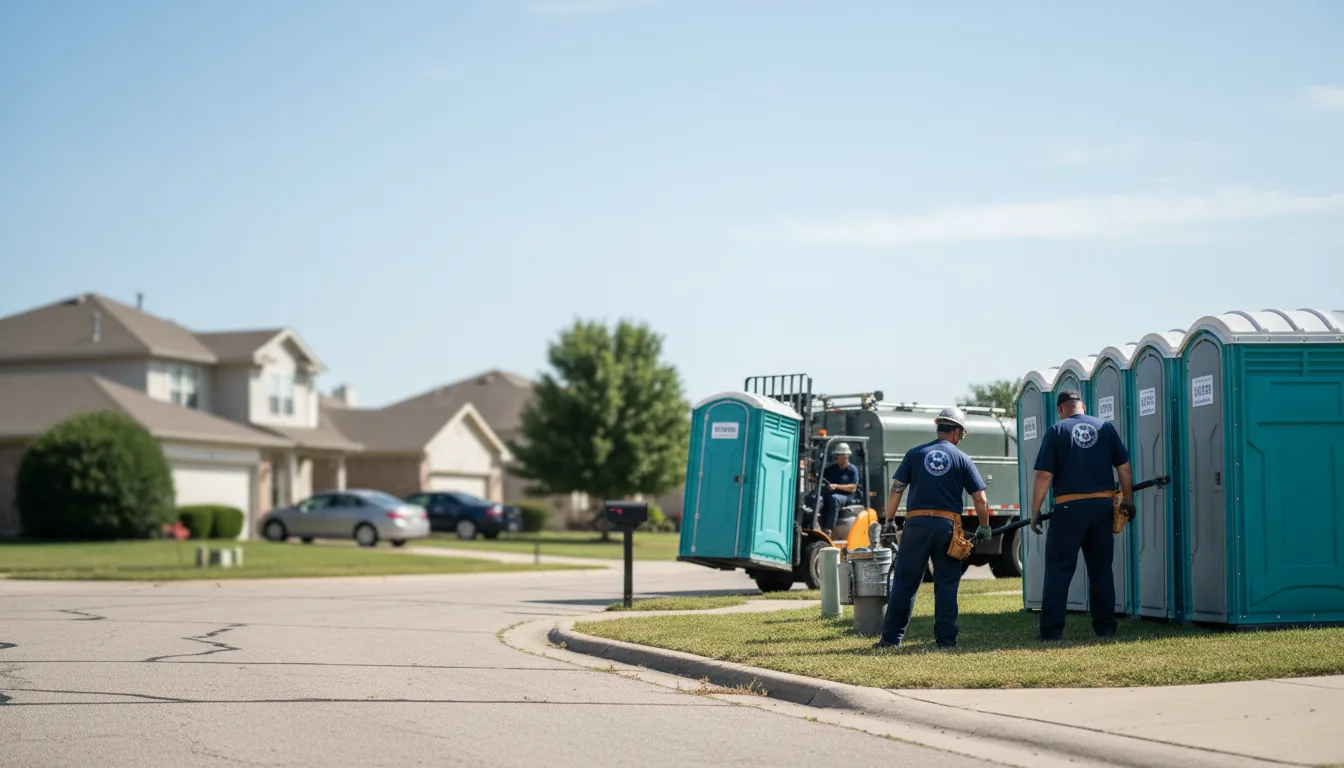 Porta Potty Rental in Crest Hill, IL near me